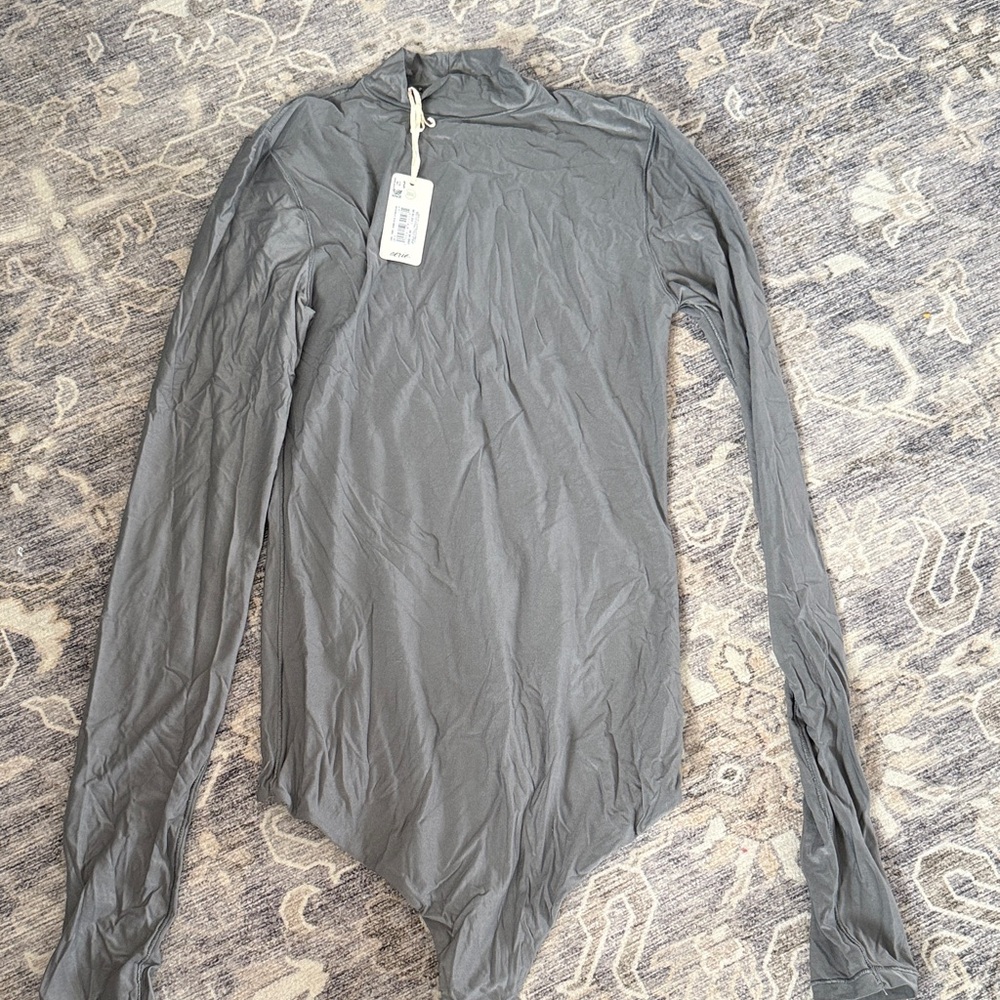 Aerie Charcoal Long Sleeve Top